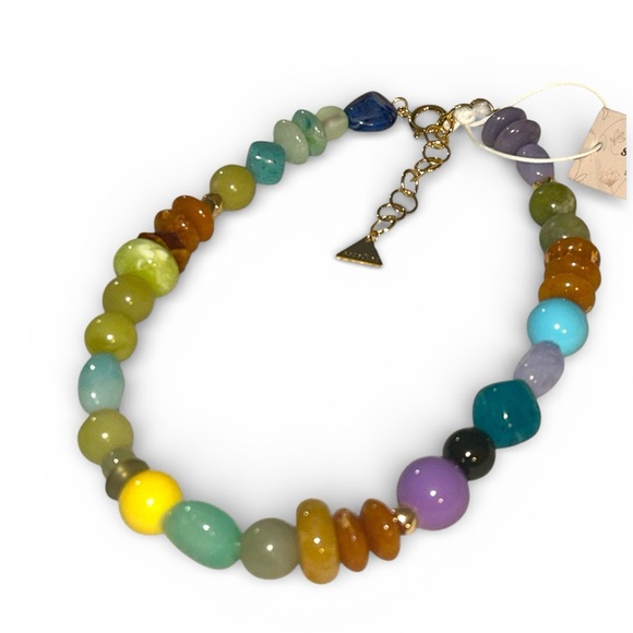 NWT Anthropologie Serefina Cool Mix Camp Beaded Necklace - Picture 6 of 9